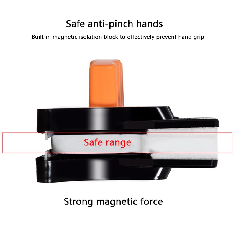 3-35MM Glas Reiniger Doppel-schicht-ebene Starke Magnetische Abwischen Fenster hochhaus Reinigung haushalt Werkzeug Pinsel Schaben