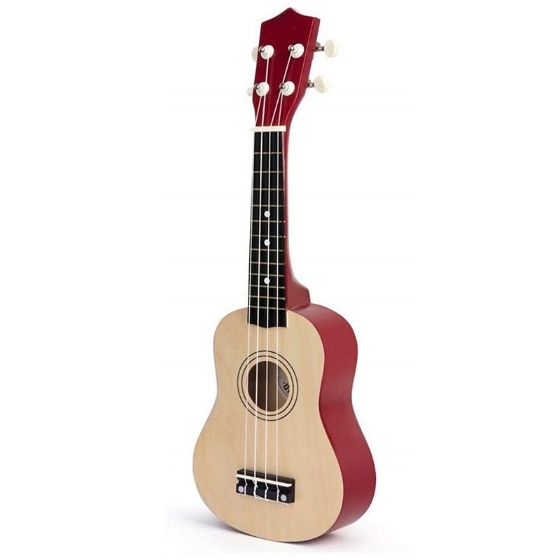 Ukulele 21 Inch Ukulele Four-String Wooden String Beginner Hawaii Kids Ukuleles For Beginner Starter Adult Best