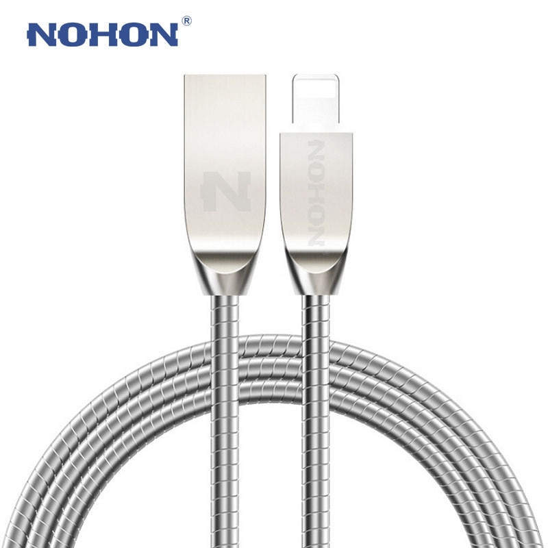 NOHON USB Fast Charging Cable 8pin USB Cable For iOS 7 8 9 10 Apple iPhone 8 X 7 6 6S Plus 5 5S SE Mobile Phone Data Sync Cord