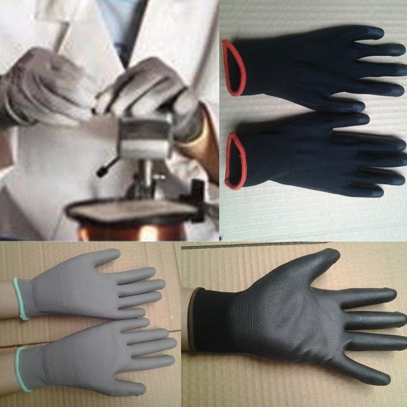1Pairs Werken Beschermende Handschoenen Waterdicht Mannen Vrouwen Flexibele Nylon Werkhandschoenen Tuin