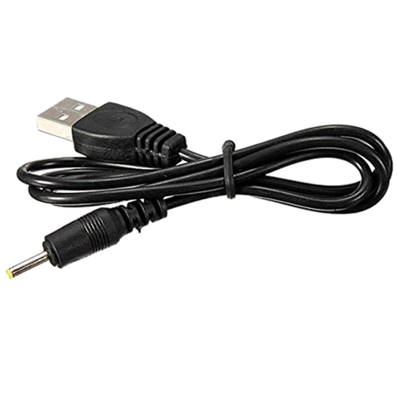 5V 2.5mm DC prise USB câble de charge alimentation chargeur câble pour tablette PC Smartphone GPS noir