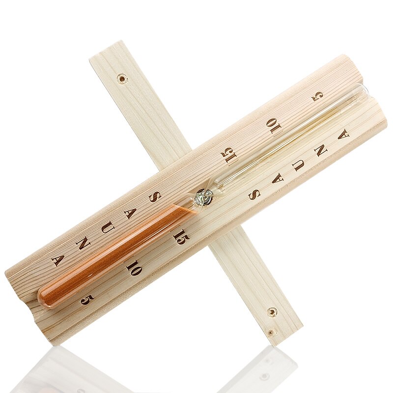 Sauna Hourglass Timer 15 Minutes Hourglass Timer Sauna Accessories