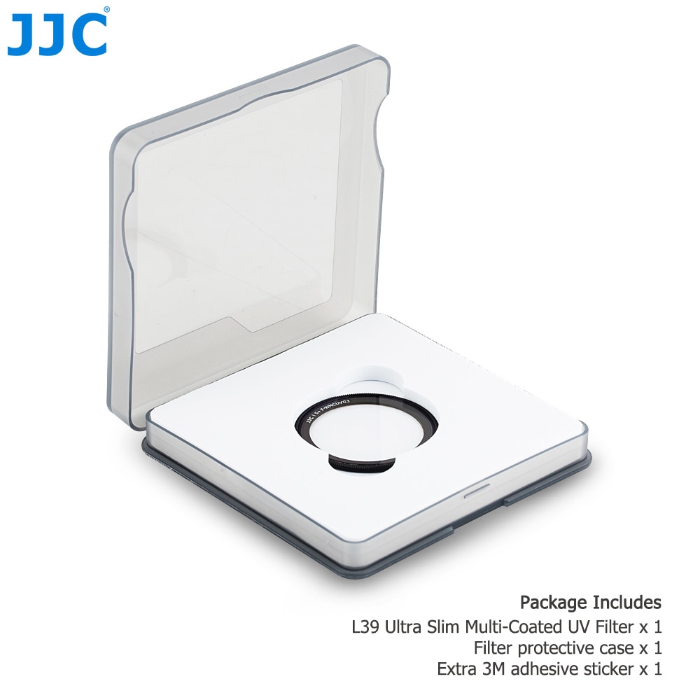 JJC L39 filtre UV multicouche Ultra-mince, pour caméras Ricoh GR III GR II GR3 filtres à objectifs en verre optique pour caméra