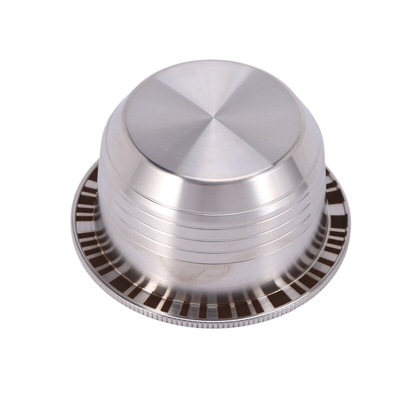 Reusable Coffee Capsules, Stainless Steel Refillable Vertuo Pods Compatible with for Nespresso Vertuoline GCA1 and Delonghi ENV1