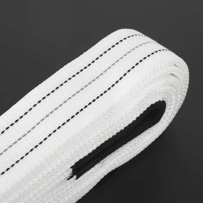 19.7ft Tow Cable 12 Tons Heavy Duty Car Towing Strap with Steel U-Shaped Hooks for Emergency Steel Towing Accessory