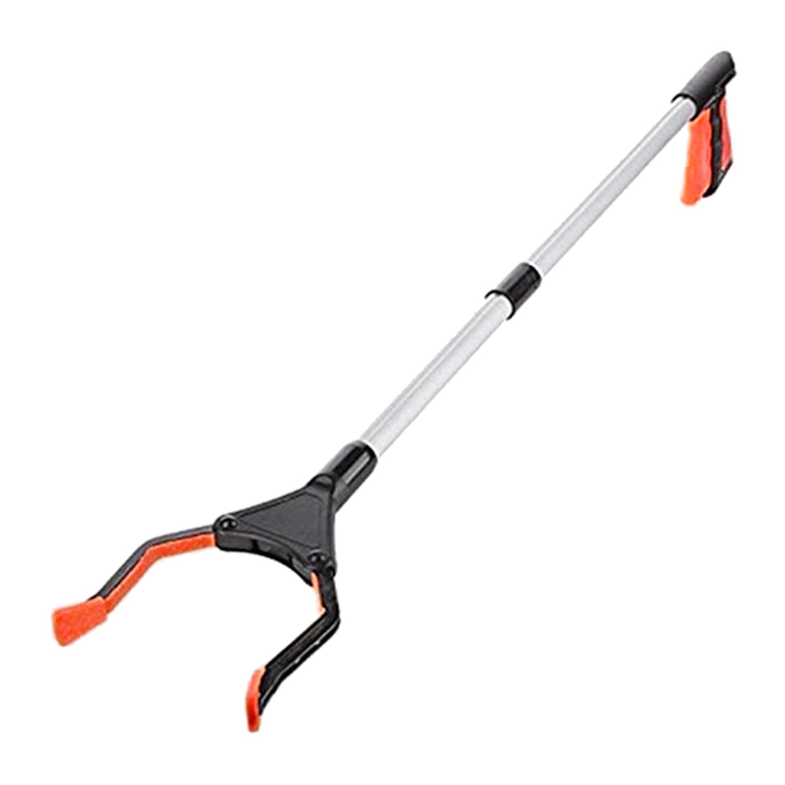 32" Stick Pick Up Tool Lightweight Hand Easy Litter Rubbish Mobility Grabber: Orange
