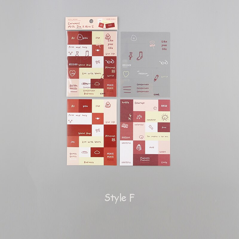 Mr.paper 3Pcs Cute Kawaii Diary Stickers Scrapbook... – Vicedeal