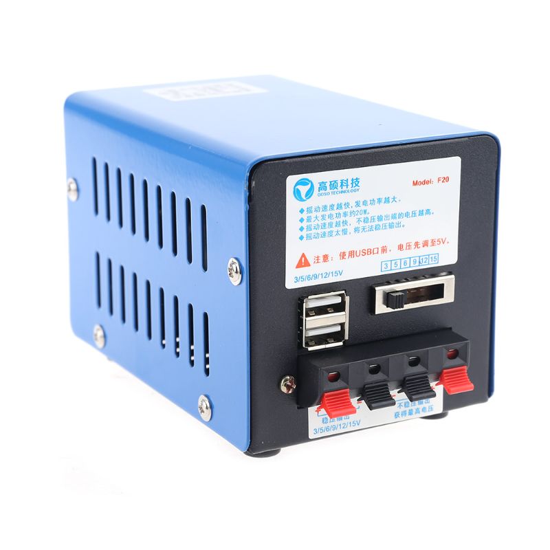 Générateur d&#39;urgence Portable pour l&#39;extérieur, onduleur multifonction à manivelle,