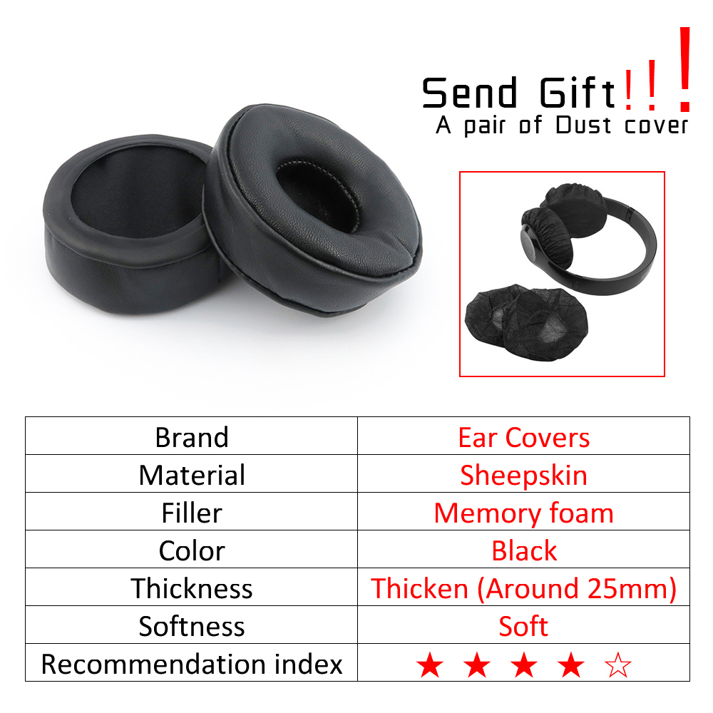 Ear Covers For Grado Earpads SR80 SR80i SR60i SR60 Headphone Replacement Earpads: Claret