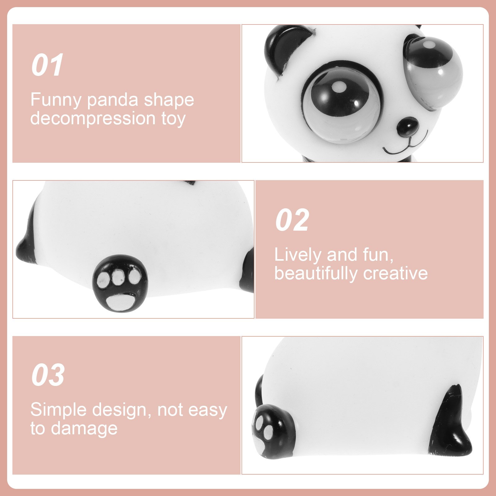 Panda-vormige decompressie draagbare drukregelaar voor huishoudelijk gebruik