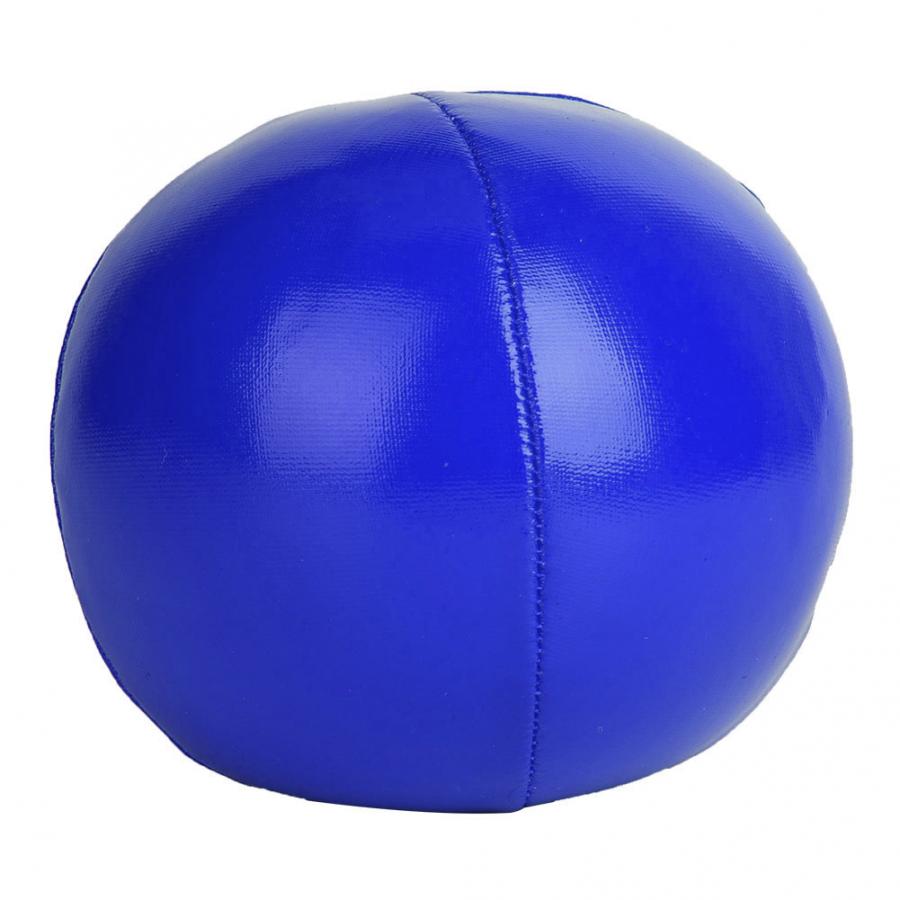 3 pcs PU 6.3cm Juggling Balls Clown Juggle Ball Set for Beginner Professionals Juggling Ball Equipment Outdoor Tool: Blue