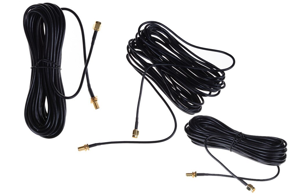1*6m antena WiFi RP-SMA Cable de extensión para Router Wi-Fi