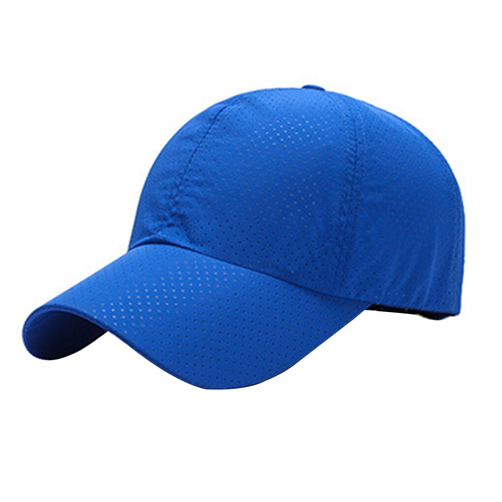 Koreaanse stijl effen zomer casual baseball pet heren snapback dames jongen snel drogende mesh pet ademende zonnehoed: Nr . .7