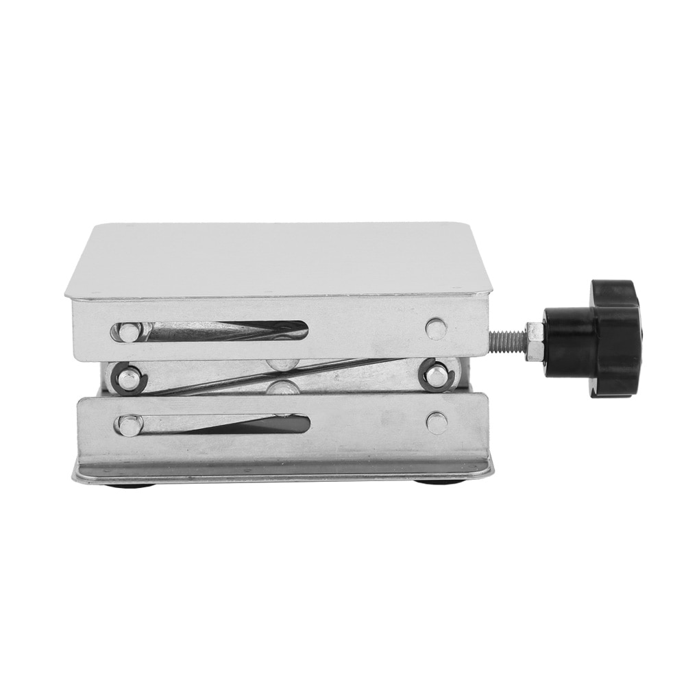 100*100mm Stainless Steel rustproof Lifting Platform Laboratory Lifting Stand Scissor Rack for height adjustment of instrument