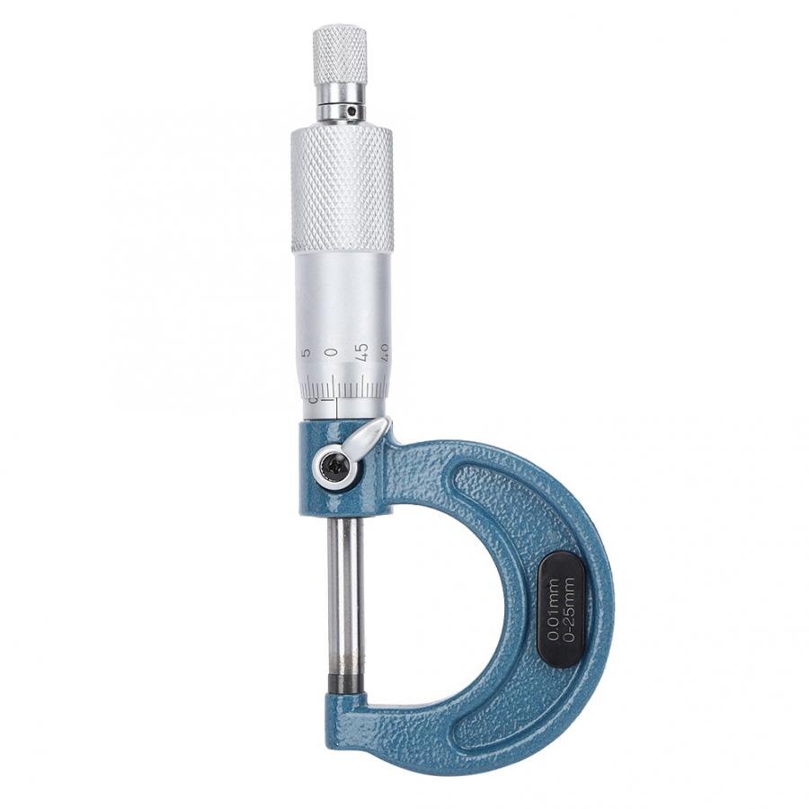 3Pcs Micrometer Bearing Steel High Accuracy Outside Diameter Measurement Tool 0-75mm Digital Micrometer