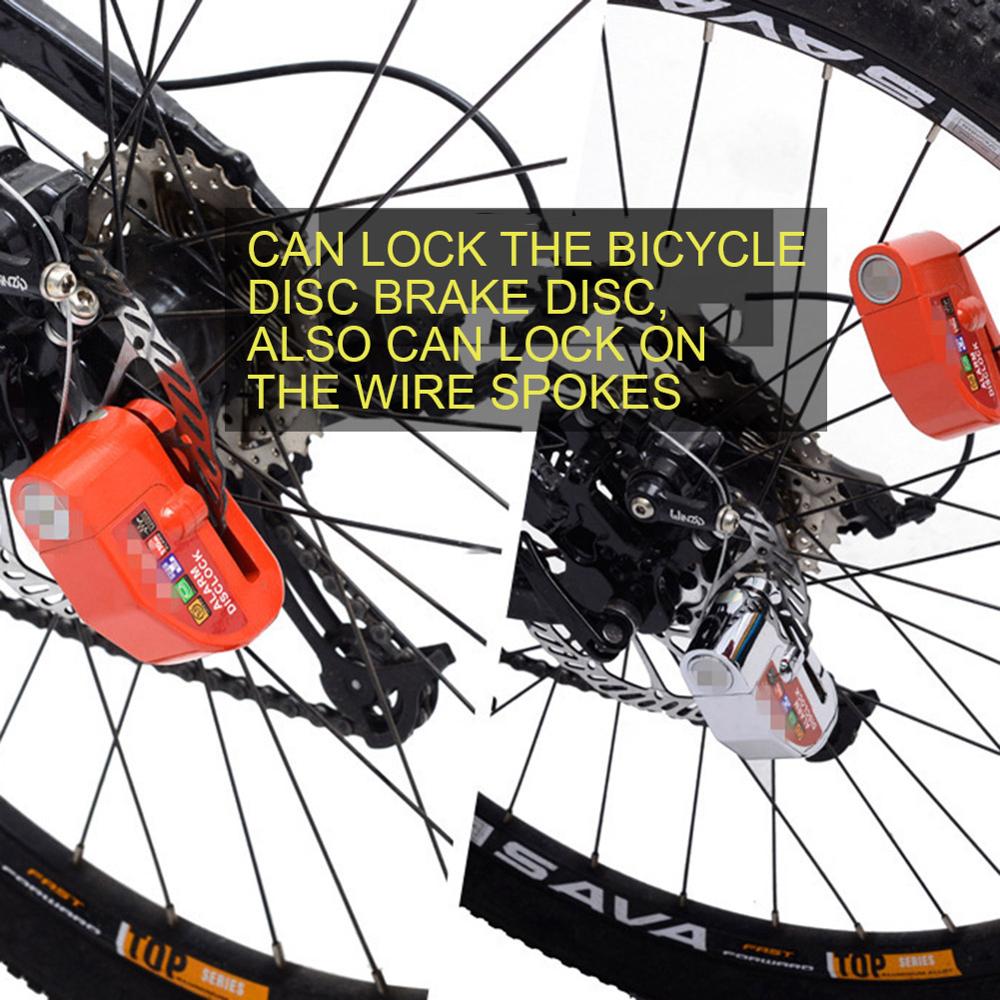 Disc Brake Lock Motorcycle Alarm With 110db Alarm Sound, Anti-Theft Waterproof, Keyless Locking Anti-Theft Security Wheel Disc Lock For Motorcycle – Buy The Best Products In The Online Store