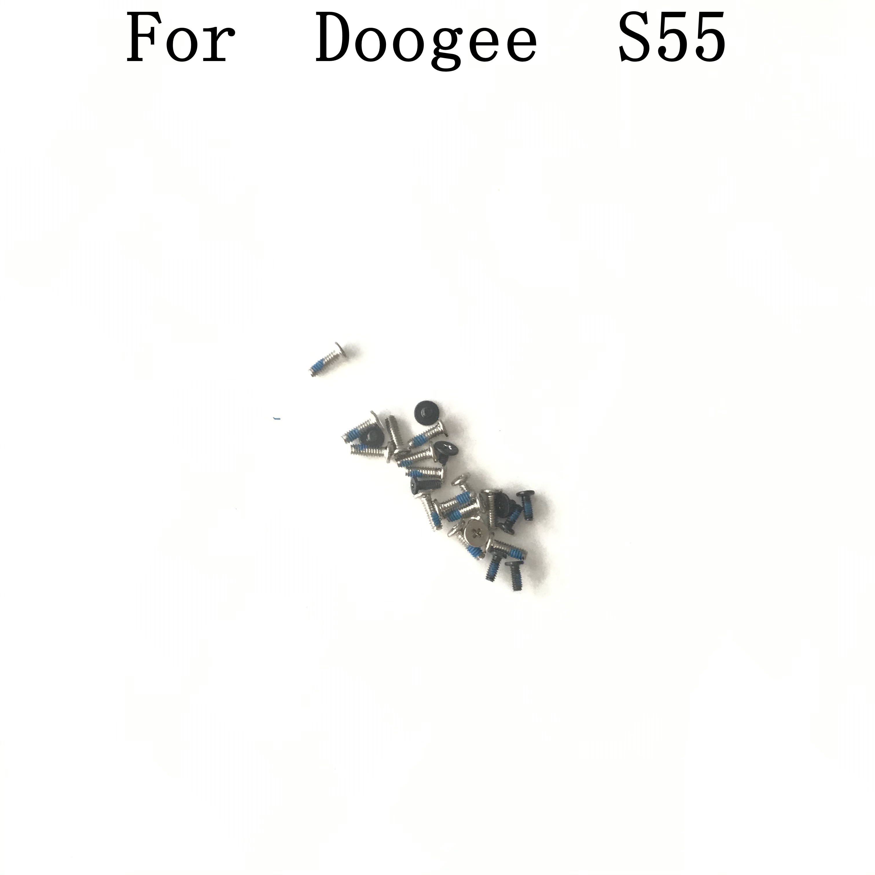 Doogee S55 Gebruikt Telefoon Case Schroeven Voor Doogee S55 MTK6750T 5500mAh 4GB 64GB Mobiele telefoon