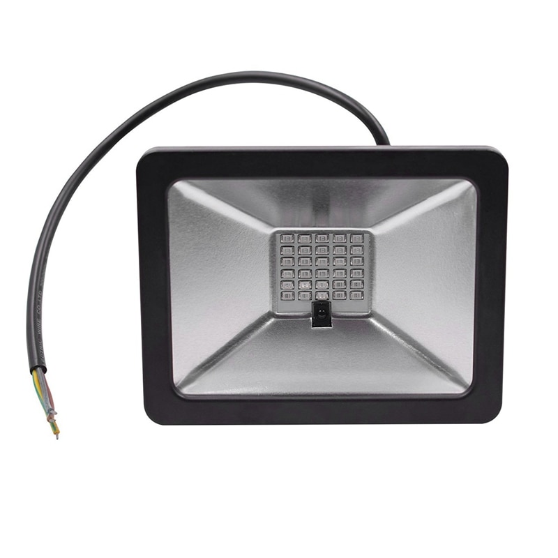 RGB LED Flood Lights 10W Color Changing Spotlight with Remote Control Wall Washer Light 16 Colors 4 Modes Dimmable