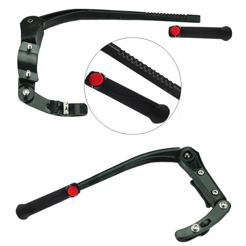 Fiets fietsstandaard standaard racefiets parkeren mtb bagagedrager zijstandaard voet verstelbaar fietsaccessoires 24-29 inch