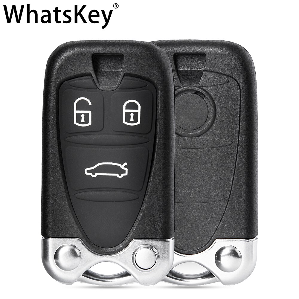 WhatsKey Fernbedienung Clever Schlüssel Karte Hülse 3 Geschmack Für Alfa Romeo 159 Brera156 Spinne Ersatz Auto schlüssel fallen gehäbenutzen ungeschnitten klinge