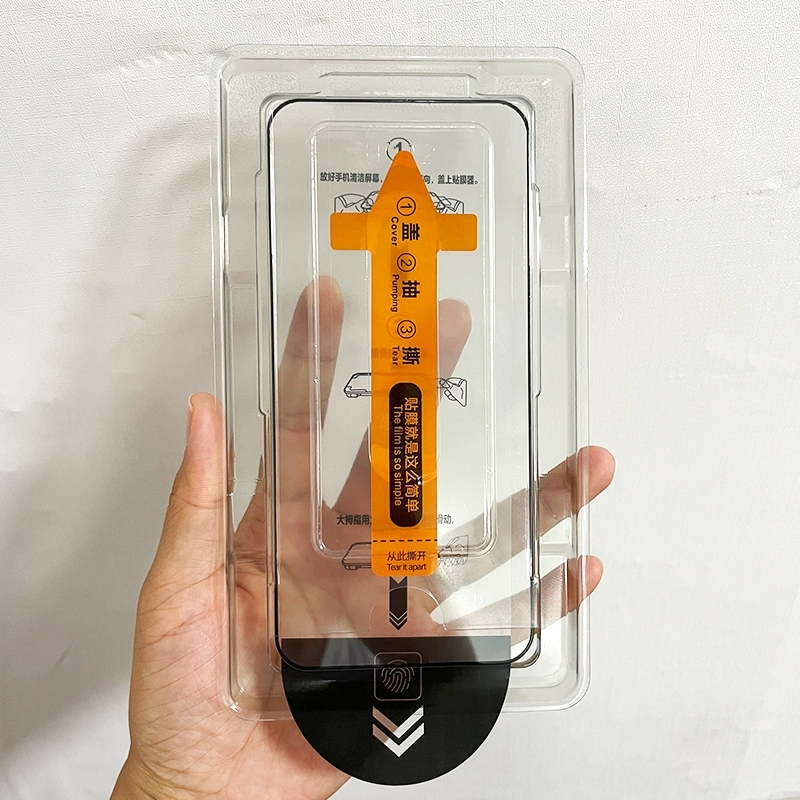 3PCS Dust Free Tempered Glass For iPhone 16 Pro Max 16Pro Privacy Screen Protector For iPhone 15ProMax Easy To Install Glass