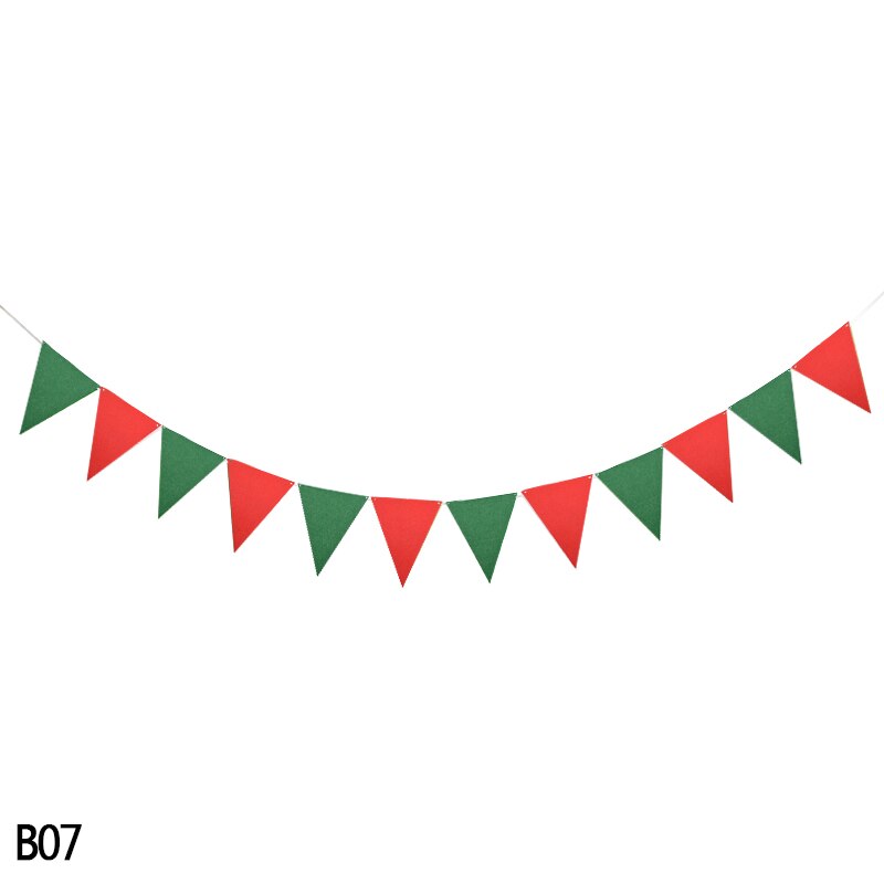 2.5m 12 flaggor bunting banderoller vimpel non-woven girlander flaggor baby shower bröllopsfest vimplar hängande girlander dekor tillbehör: B07