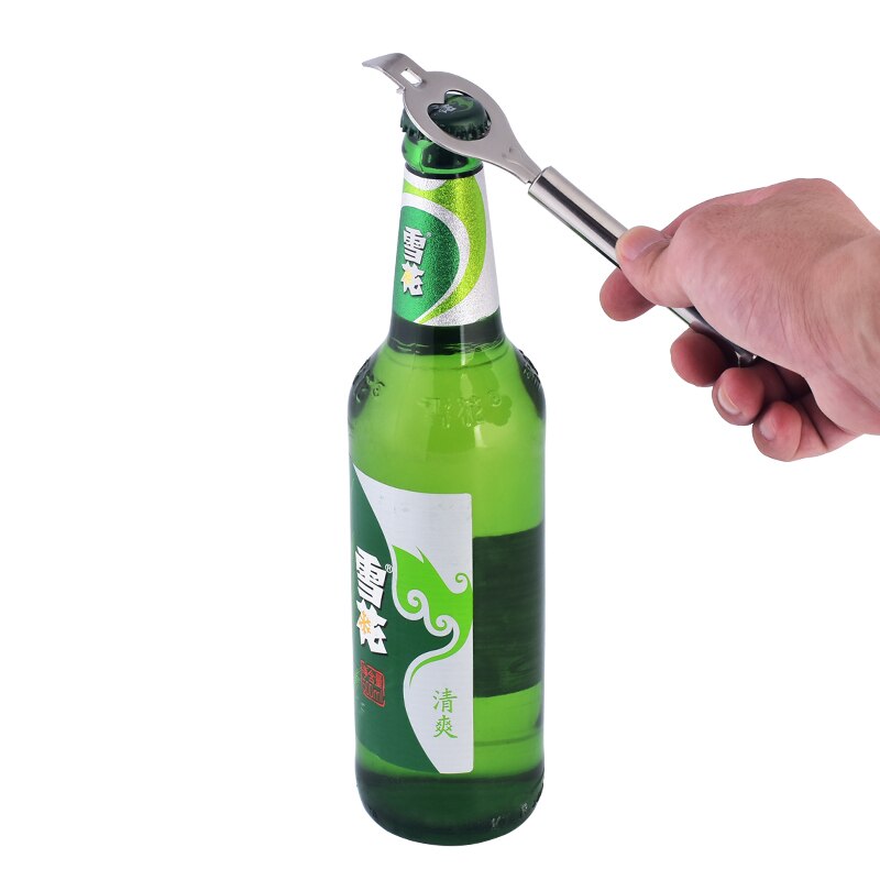 Metal Beer Bottle OpenerTool Stainless Steel Open Tool for Wine Soda Glass Cap Kitchen Bar Restaurant Tool