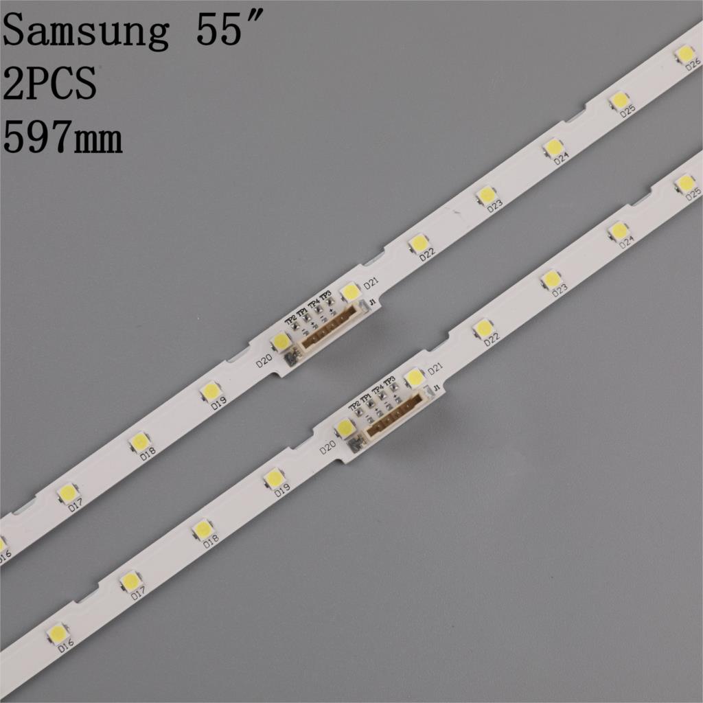 LED strip 40 leds for AOT_55_NU7300_NU7100_2x40_3030C BN96-45913A 15485A UN55NU7300 UE55NU7105 UE55NU7170U UE55NU7300U STS550AU9