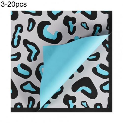 20 Stks/zak Opvallende Inpakpapier Handig Water Film Papier Waterdicht Diy Bloem Pakket Papier Voor Thuis: 3