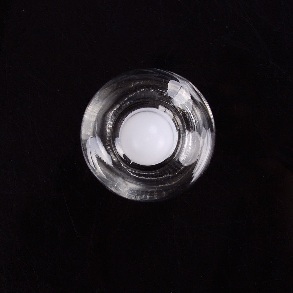 Durable Alcohol Burner Burning Lamp Clear Glass Lab Equipment Heating 60ml