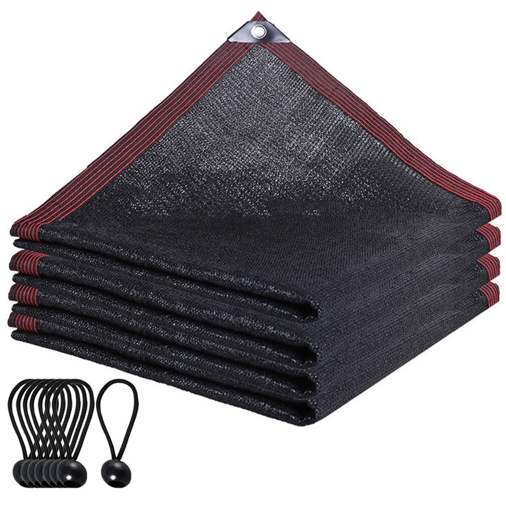 Tela de red para sombra, parasol con ojales para jardín, Patio, jardín, cubierta de tela