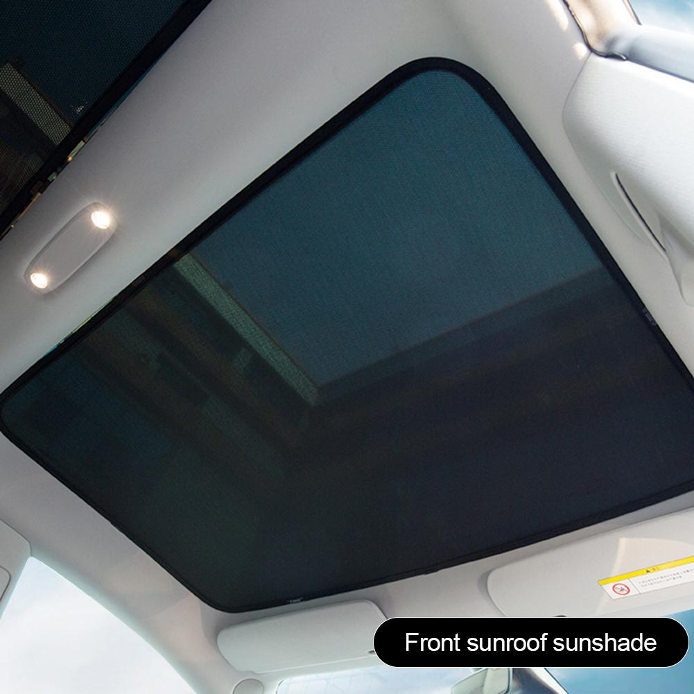 Auto Zonnescherm Auto Zonneklep Voor Achter Zonnescherm Voor Tesla Model 3 Auto Dakraam Blind Shading netto Auto Accessoires