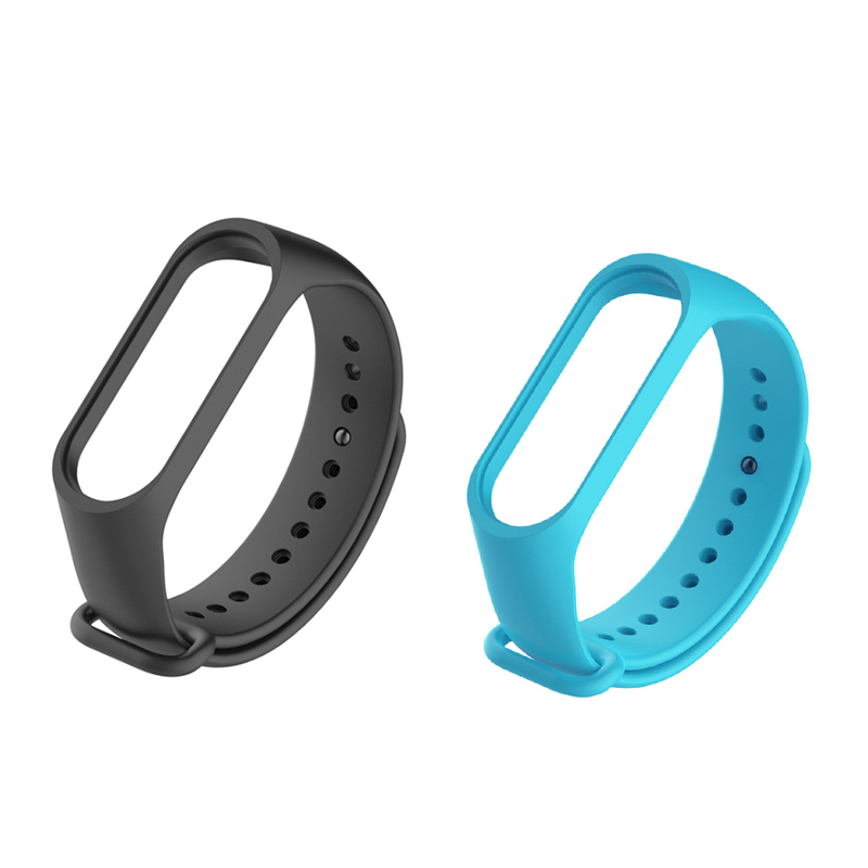 Watchbands For Xiaomi Mi Band 7 6 5 4 3 starp Wristband Silicone Bracelet Wrist Straps combination Smartwatch Accessories: XL / BLACK WHITE