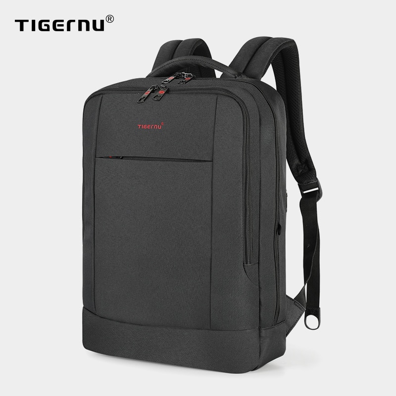 Tigernu Waterdicht 15.6Inch Laptop Rugzak Zakelijke Mannelijke Mochila Usb Opladen Anti Diefstal College Reizen School Rugzak Voor Mannen