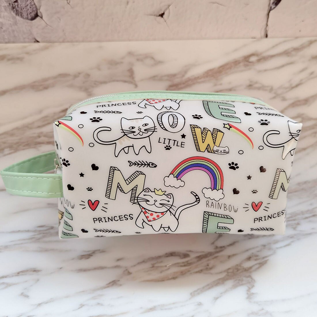 Saco de beleza menina pequena bonito venda quente senhora compõem saco de maquiagem moda mini saco de cosméticos feminino dropshipping: 6015-3