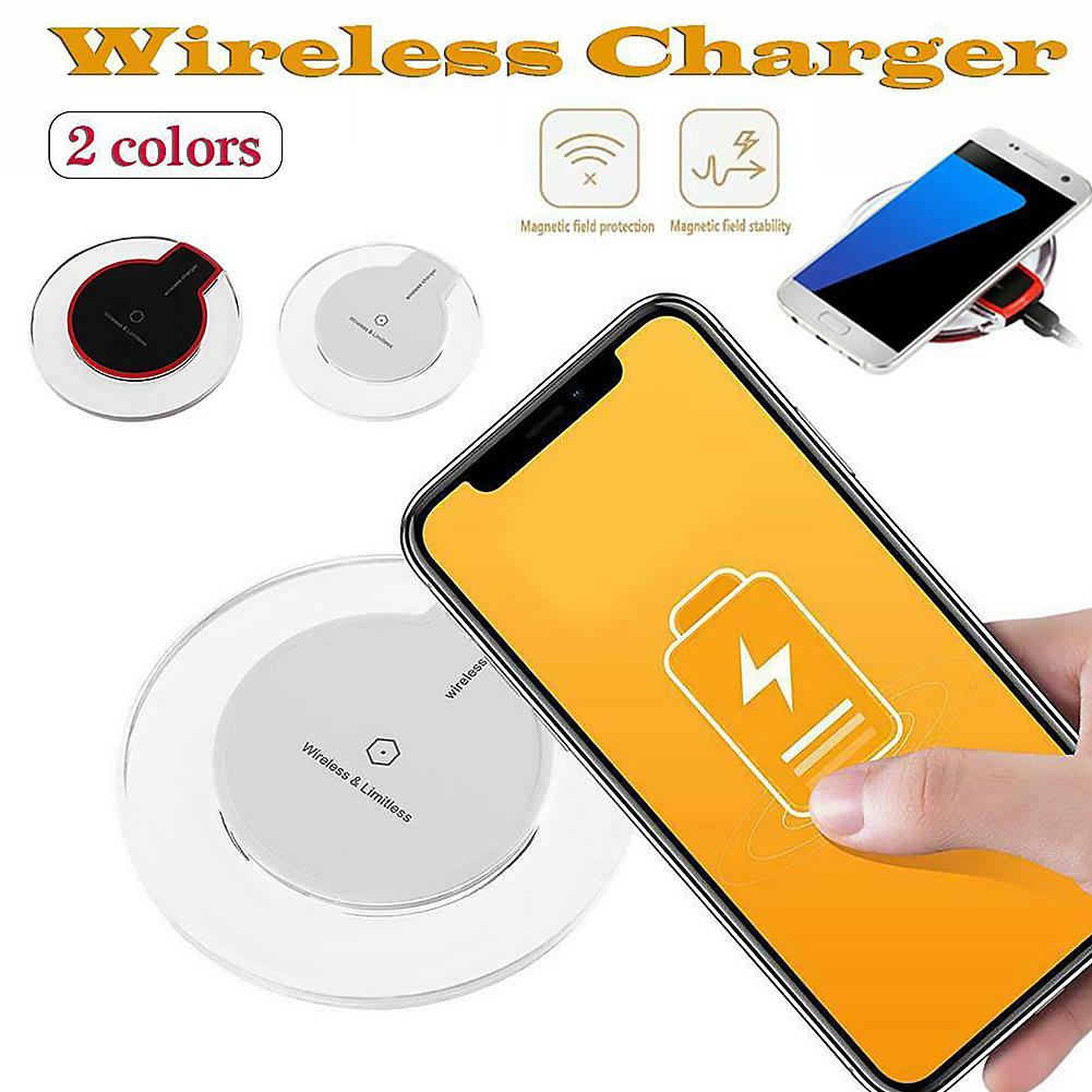 10W K9 Qi Crystal Draadloze Oplader Super Snelle Draadloze Opladen Mat, geschikt Voor Iphone 8 8P X / SamsungS6 S7 S8 Lg Airpods