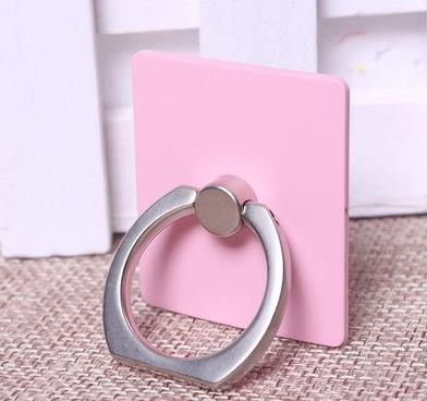 Suporte de dedo para celular, suporte de metal para celular com rotação 360 para samsung s10 e iphone x, 1 peça acessórios do telefone: Rosa