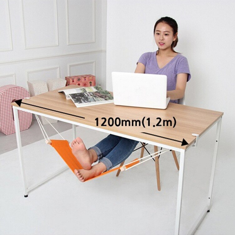 Hamaca para pies sencilla y creativa, reposapiés informal para escritorio, silla colgante, muebles, columpio