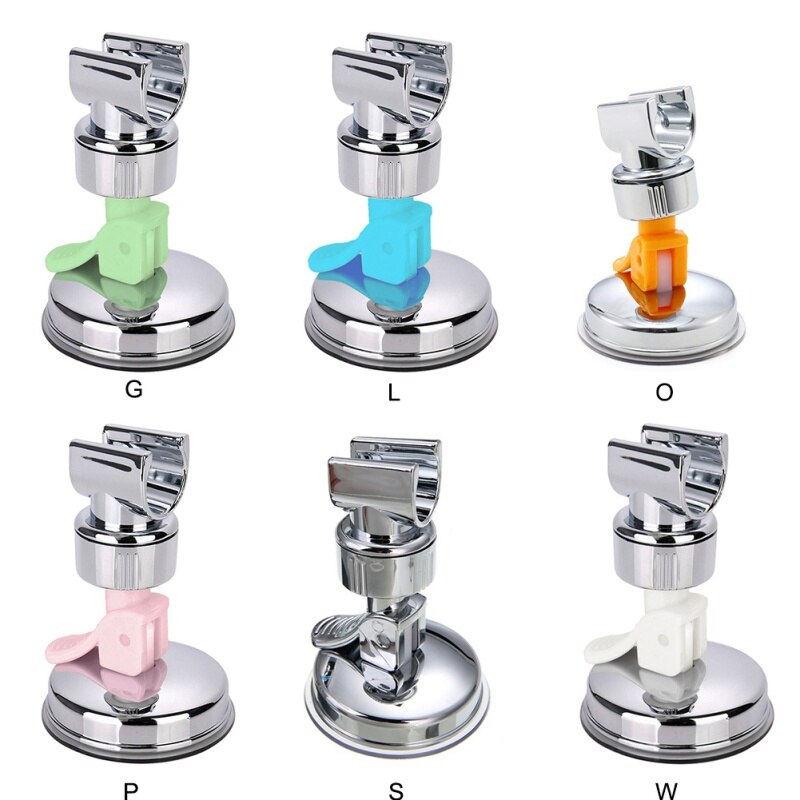 Badkamer Verstelbare Douchekop Holder Rack Beugel Krachtige Zuignap Douche Houder Wandmontage Douche Accessoire