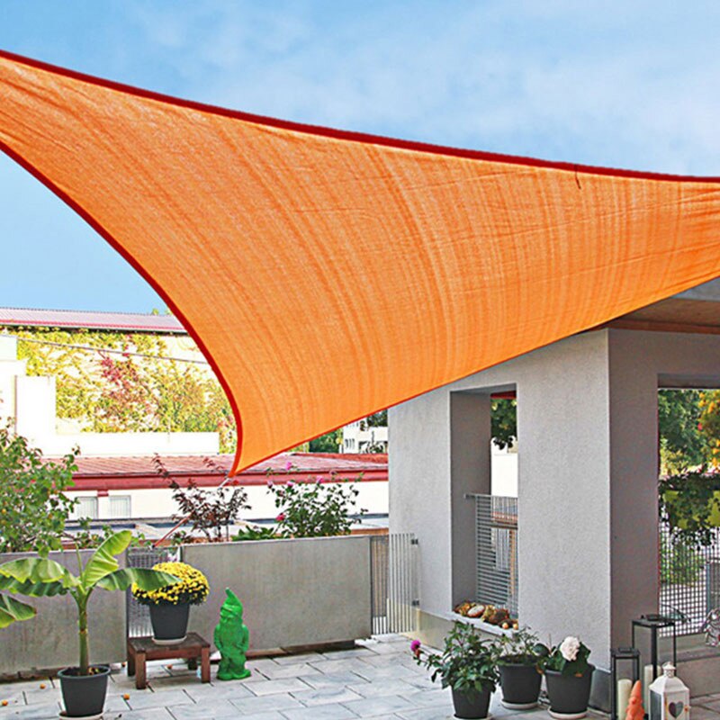 Triangle Shade Sail Shade Cloth Sunscreen Garden Swimming Pool Outdoor Courtyard Oxford cloth Waterproof Durability Multicolor