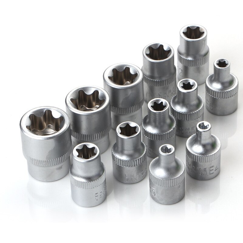 34 st torx -uttagssats trippel fyrkantigt uttagssats torx -bit -uttagssats stjärnsats -hanhonuppsättning