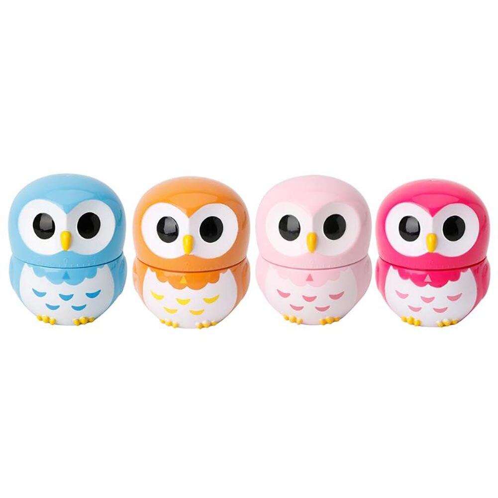 Cute Owl Kitchen Timers For Cooking Shower Study Stopwatch Alarm Clock Novelty Cartoon Cooking Timer Timer Clock Counters