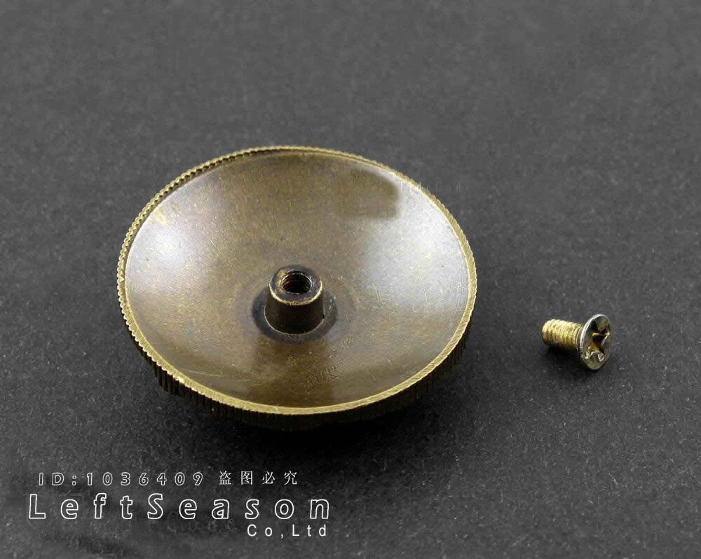 Messing Dragon Concho Knop Portemonnee Biker Trucker Lederen Craft Schroef Terug