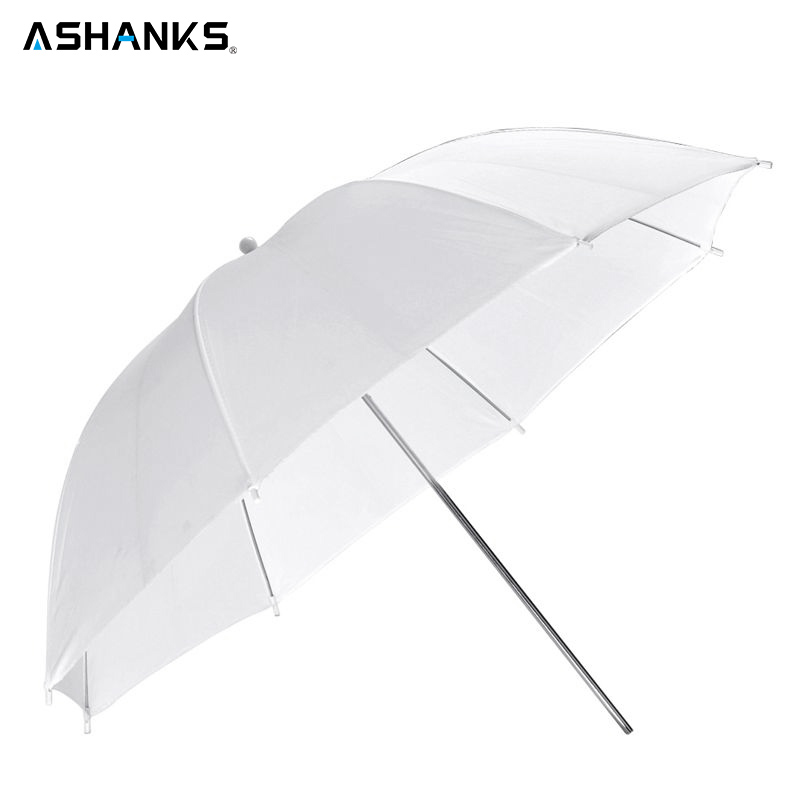 ASHANKS 33 "/83 cm Fotografie Zachte Paraplu Doorschijnend Wit & Fotografica Accessoires voor Foto Studio Video Flash Verlichting