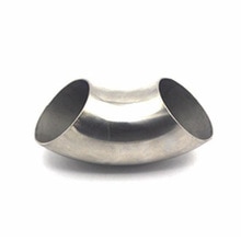 3 Inch Stainless Steel 90 Degree Bend 76mm Elbow Exhaust Pipe