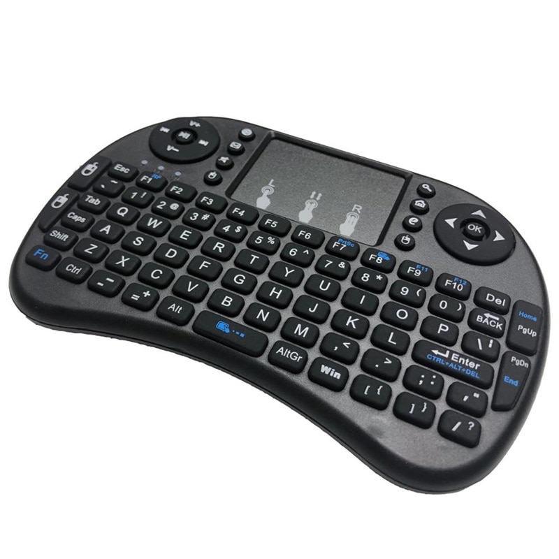 2.4GHz Mini Wireless Keyboard QWERTY Black Portable i8 with BL 5C Battery For Tablets Windows TV Xbox PS3 Raspberry Pi