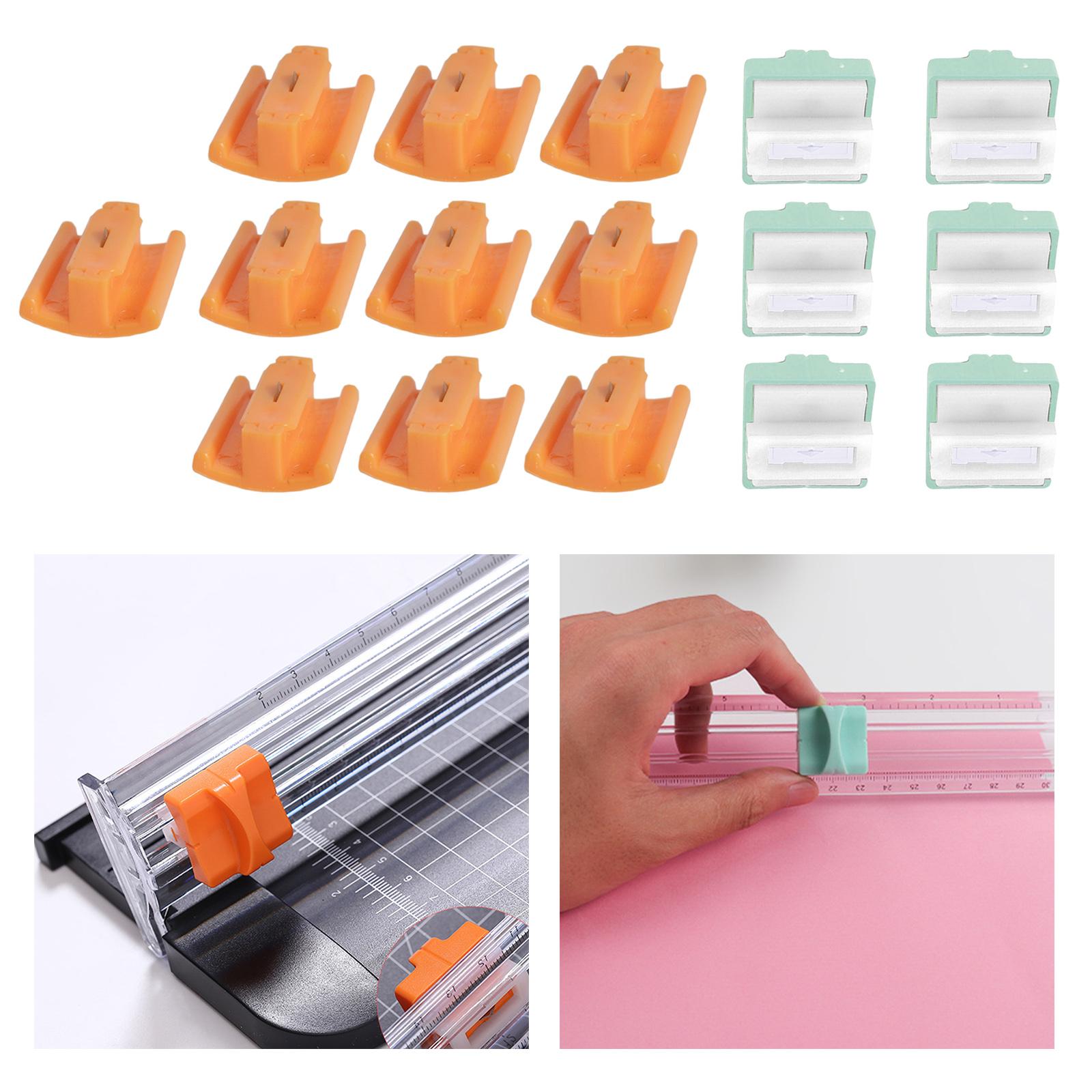 16 Pieces Durable Paper Cutter Replacement Blades Paper Trimmer Blades for Card Album Paper Cutting Craft Paper Scrapbook