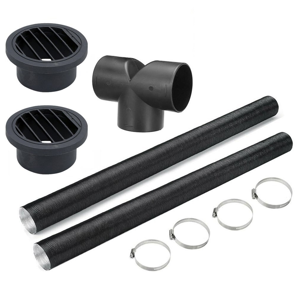 Auto Heater Air Buis 80Cm Lengte Met Clip Warme Lucht Uitlaat Uitlaat Vent Slang Auto Accessoires Pak Voor Parking heater