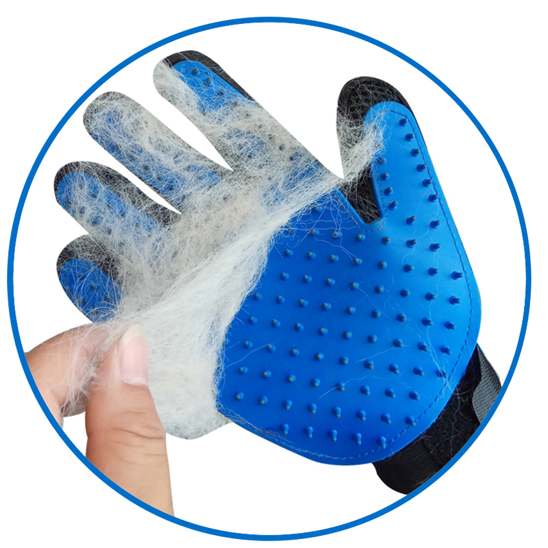 Katze Bad Handschuhe Massage Kamm-mögen Handschuhe Haar Entfernung Bürste Haustier Katze und Hund Reinigung Schönheit Handschuhe Finger Haar Kamm Haustier Reinigung
