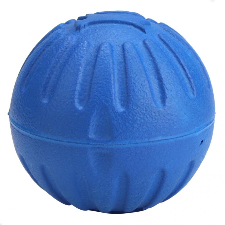 Pelota de goma EVA para perros resistente a mordeduras, juguetes para morder para mascotas, pelotas juguetes para perros, 1 Uds.: Azul
